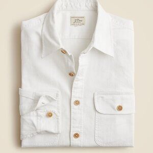 J. Crew Midweight denim workshirt Size Small